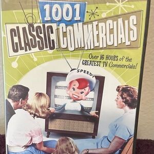 1001 Classic Commercials - New sealed DVD over 16 hours 2009